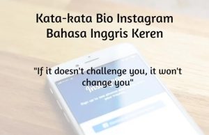 Biografi Diri Instagram Berbahasa Inggris Keren