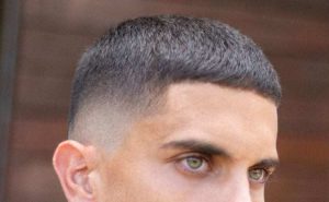 Buzz Cut With Bangs