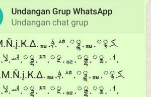 Contoh Virtex WA Ganas