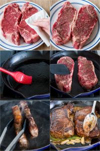 How to Pan Sear Steaks