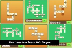 Kunci Jawaban Tebak Kata Shopee