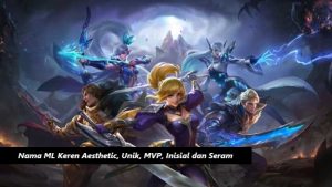 Nama ML Keren Aesthetic, Unik, MVP, Inisial dan Seram